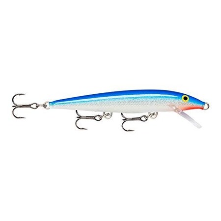 Rapala Original Floating Lure 4 38, 316 Oz, Blue, Floating F11B